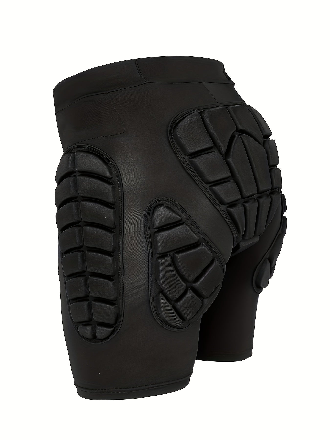 High-Elasticity Compression Sports Shorts with Breathable Mesh Panels