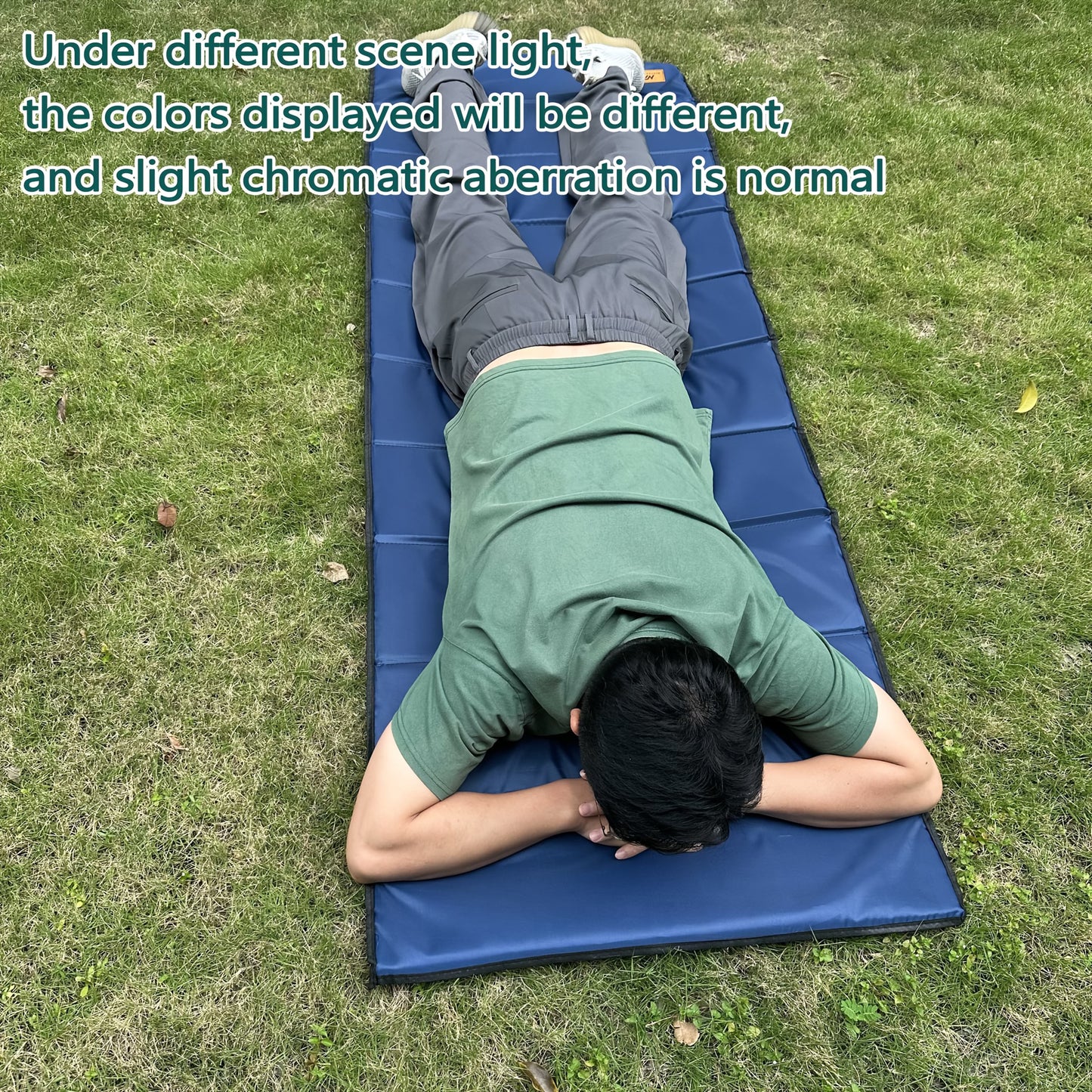 Extra-Wide Thick Foam Camping Mat – Lightweight &amp; Foldable