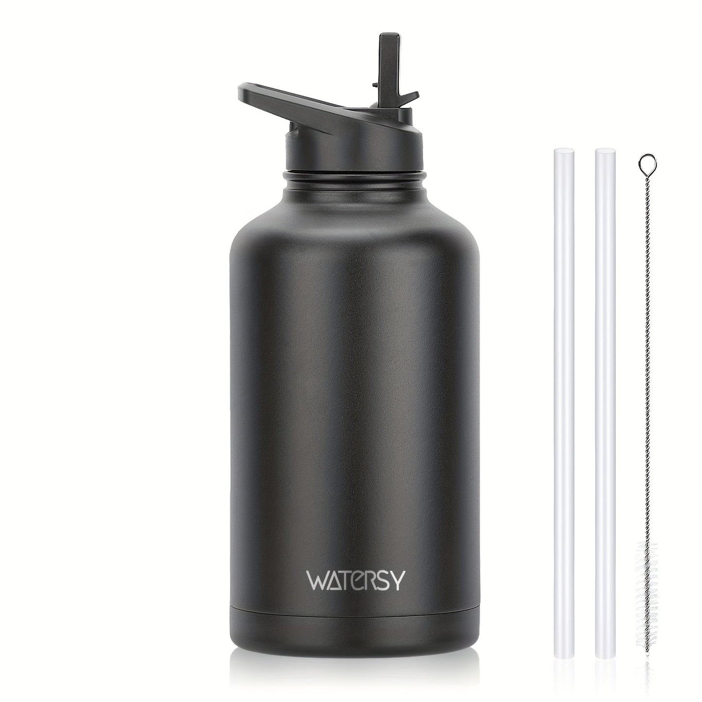 Insulated Stainless Steel Water Bottle – Wide Mouth, Leakproof Sports Flask
