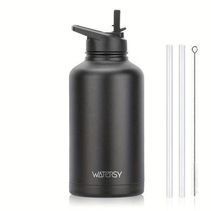 Insulated Stainless Steel Water Bottle – Wide Mouth, Leakproof Sports Flask