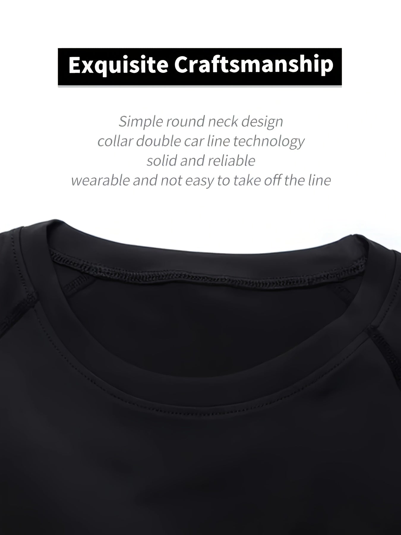 Men’s High-Performance Compression Shirt – Slim Fit &amp; Breathable