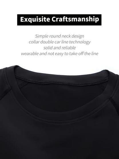 Men’s High-Performance Compression Shirt – Slim Fit &amp; Breathable
