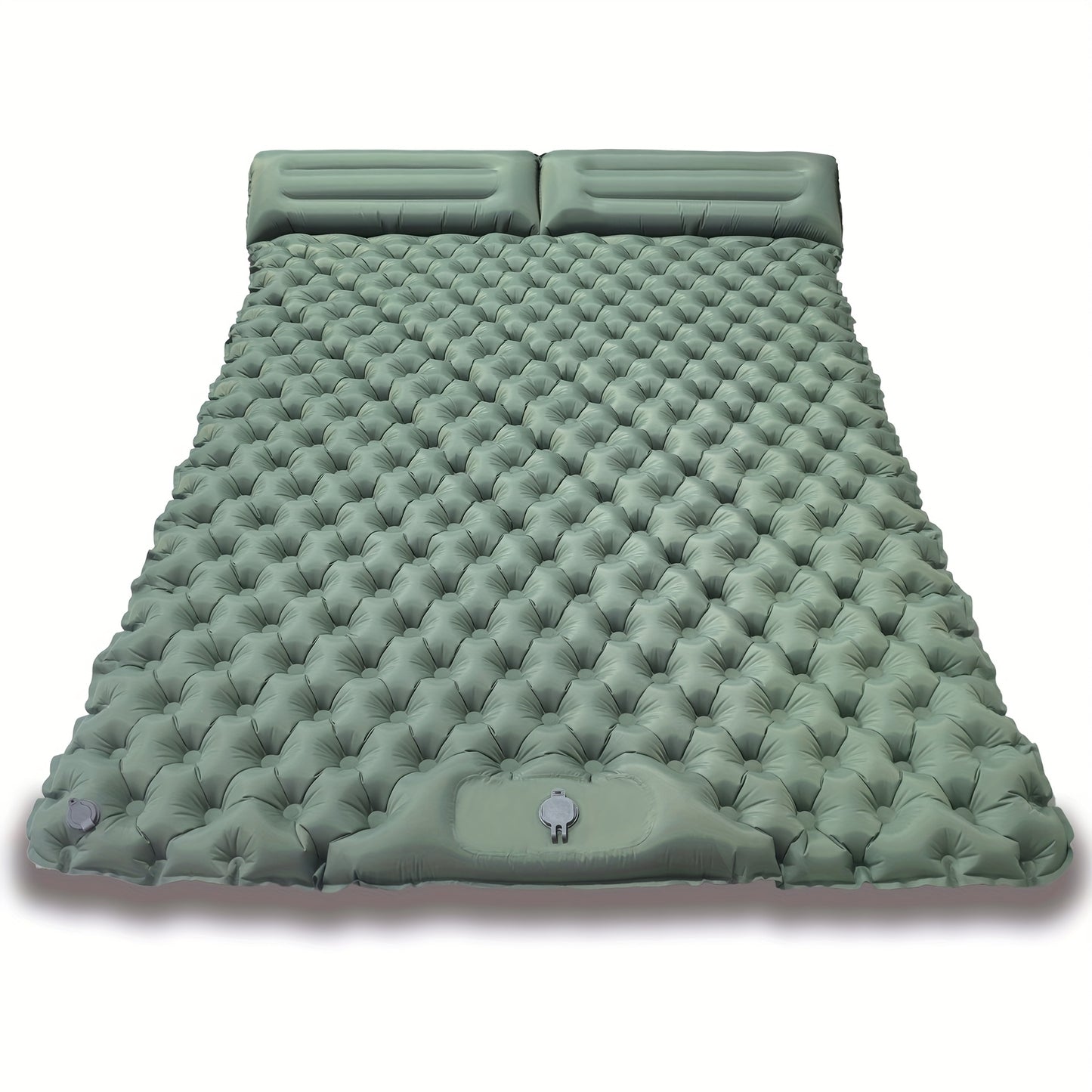 Double Camping Air Mattress with Pillow – Portable &amp; Comfortable Sleeping Pad