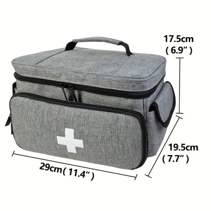 Portable First Aid Storage Bag – Organiser for Medicine and Emergency Kits