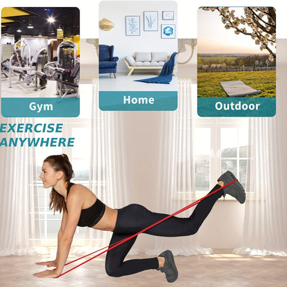 Heavy Resistance Band Set – Strength Training &amp; Stretching