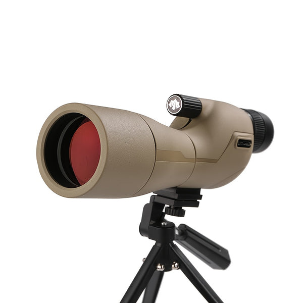 25–75x60 High Power Spotting Scope with Tripod & Phone Adapter – Long Range Viewing