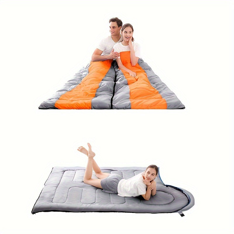 Thickened Warm Sleeping Bag – Coldproof and Lightweight for Camping &amp; Travel