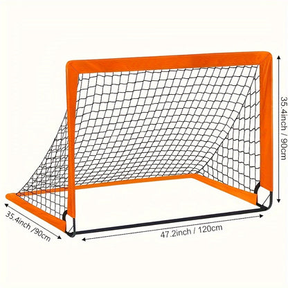 Portable Pop-Up Soccer Goal – Foldable &amp; Durable Design