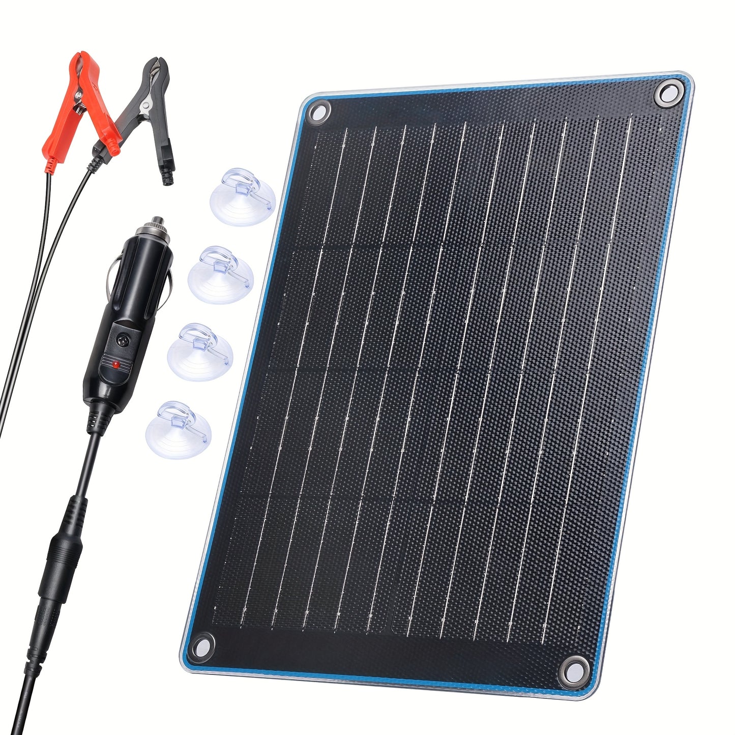 10W Solar Car Battery Charger and Maintainer