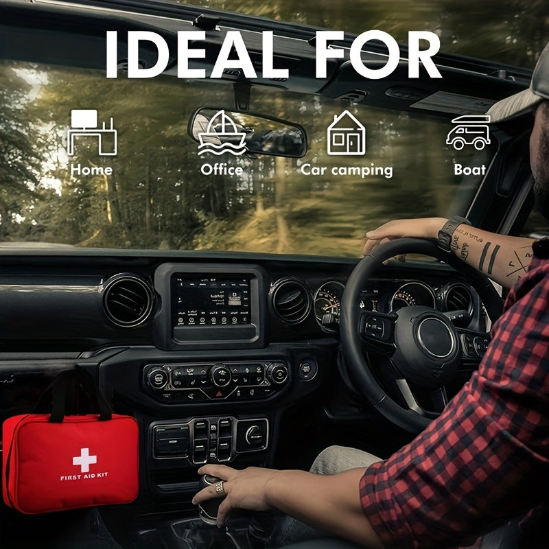 Portable First Aid and Emergency Survival Kit