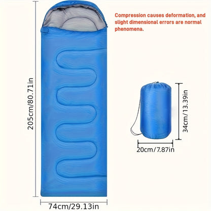 Thickened Outdoor Sleeping Bag – Warm, Durable &amp; Easy to Pack