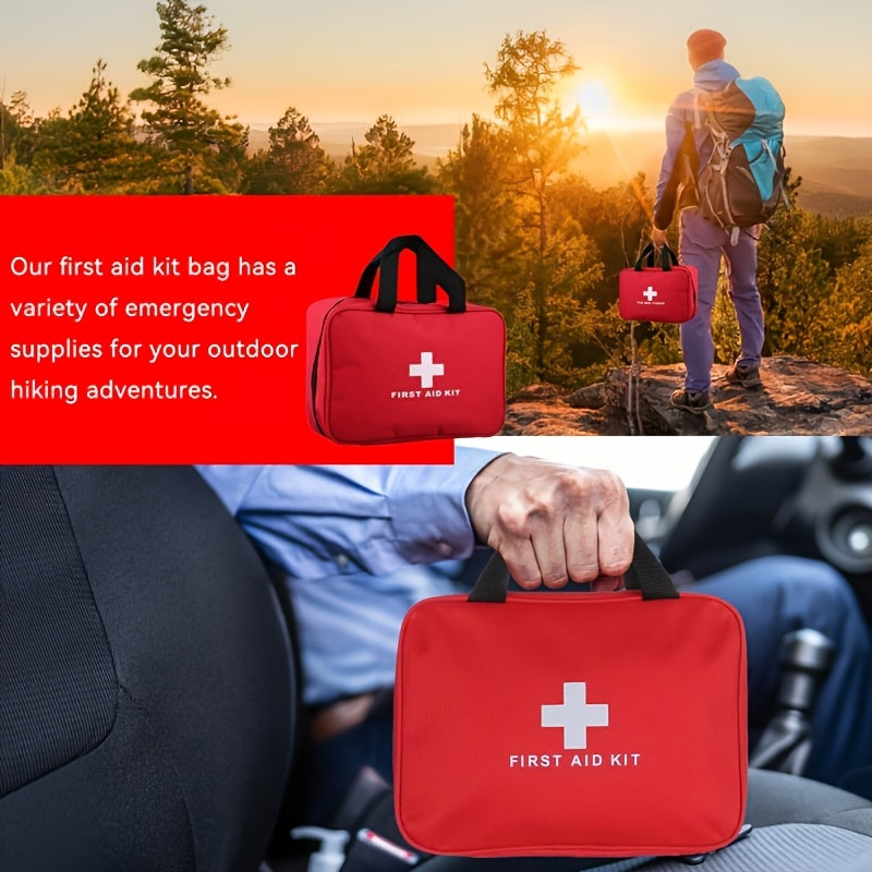 Portable First Aid and Emergency Survival Kit