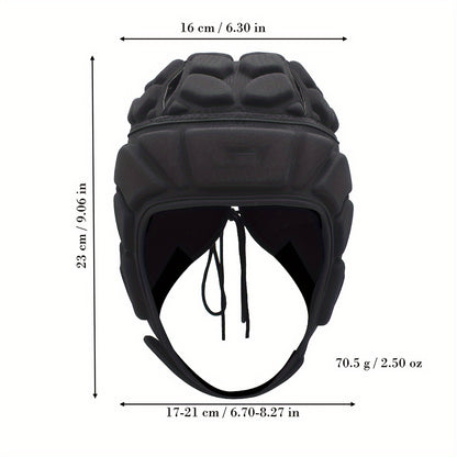 Soft Rugby Headguard – Adjustable Padded Headgear for Training and Matches