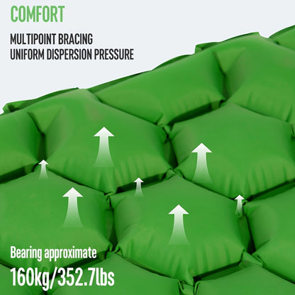 Ultra-Lightweight Inflatable Camping Mattress – Durable &amp; Portable for Solo Adventures
