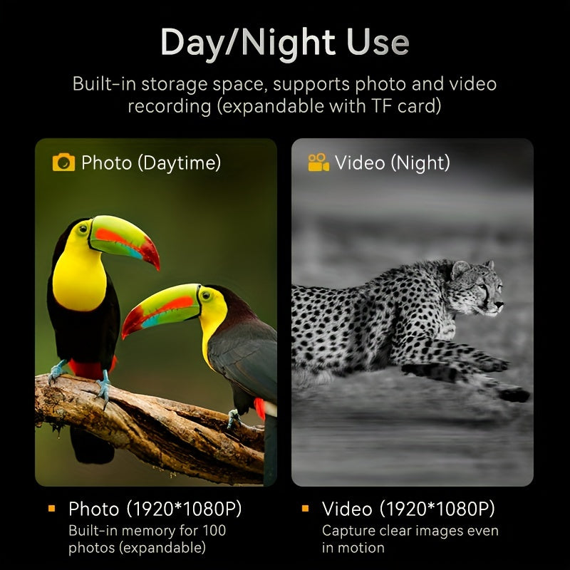 Infrared Night Vision Goggles with 10X Digital Zoom & HD Camera – Long Range Viewing Binoculars