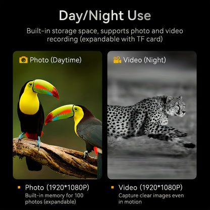 Infrared Night Vision Goggles with 10X Digital Zoom & HD Camera – Long Range Viewing Binoculars