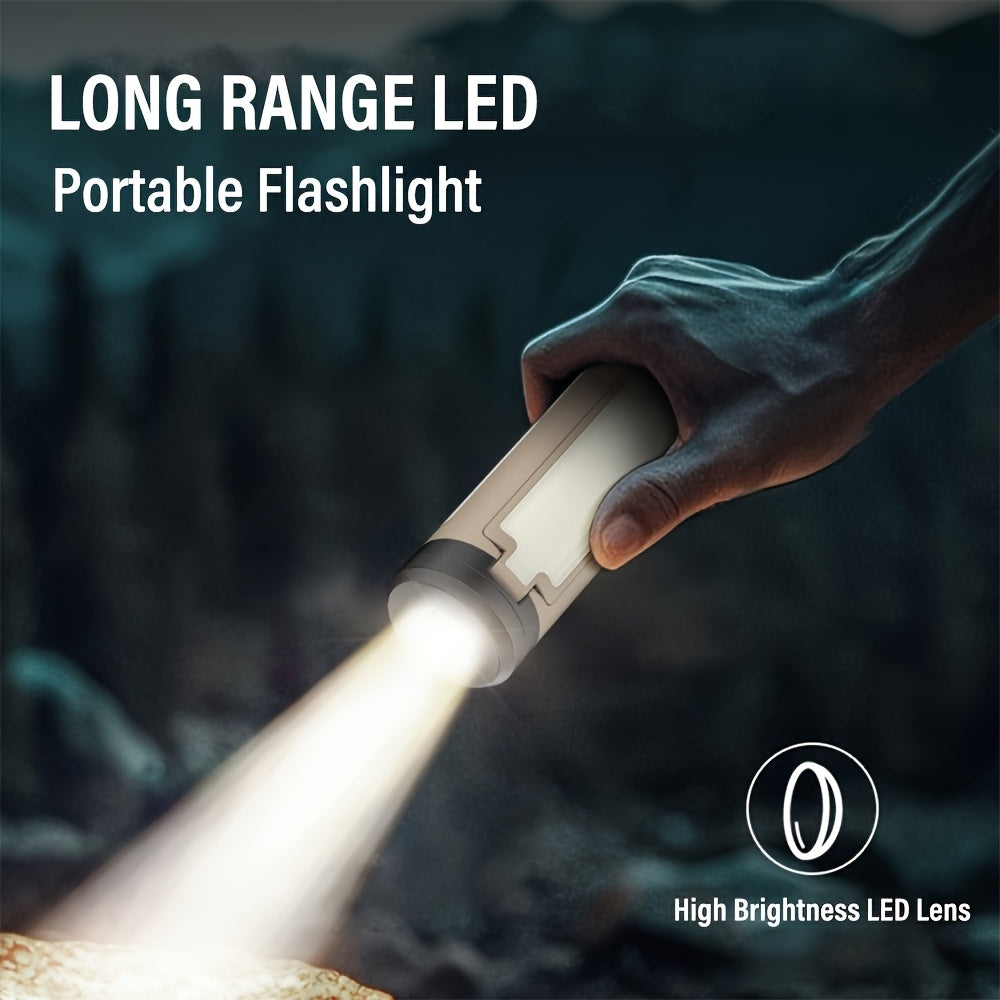 Rechargeable LED Folding Camping Light with 6 Modes and Battery Display