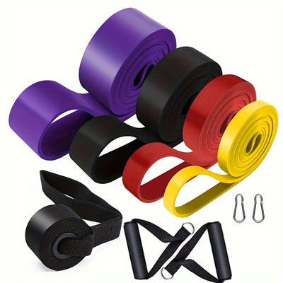 Heavy Resistance Band Set – Strength Training &amp; Stretching