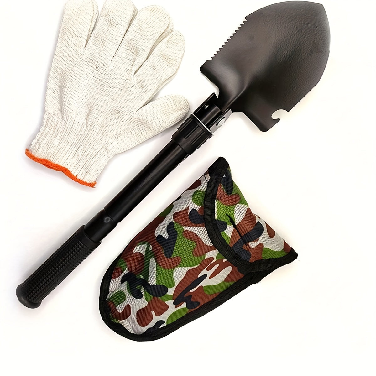 4-in-1 Folding Shovel – Multi-Tool for Camping and Outdoors