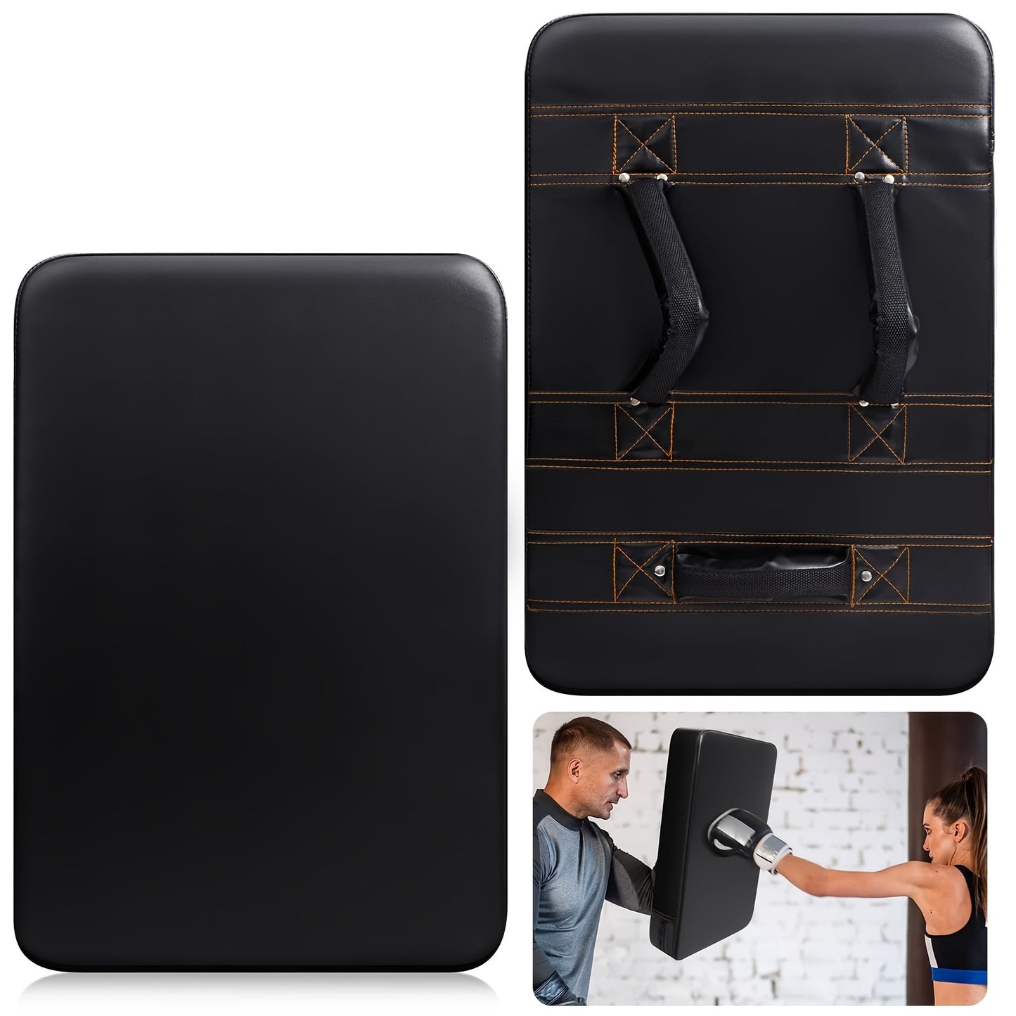 Multi-Sport Training Pad with Handles – PU Material, Unisex Adults