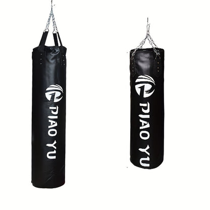 Hanging Leather Punching Bag – Boxing & Fitness Training Sandbag