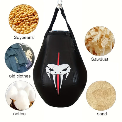 Hanging PU Sandbag – Fitness & Boxing Training for Home