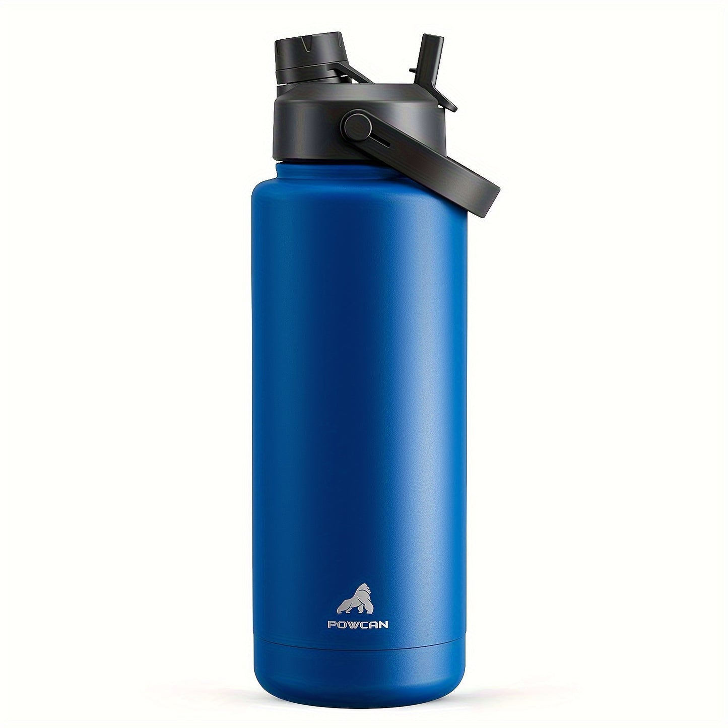 40oz Insulated Stainless Steel Water Bottle – Leakproof with Straw &amp; Spout Lid
