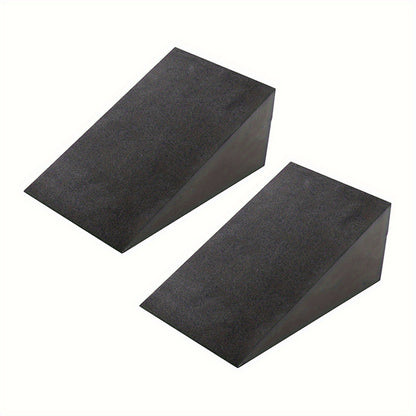 2-Piece Adjustable Squat &amp; Calf Extension Boards – Stable Support for Training