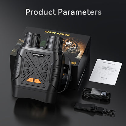 Infrared Night Vision Goggles with 10X Digital Zoom & HD Camera – Long Range Viewing Binoculars