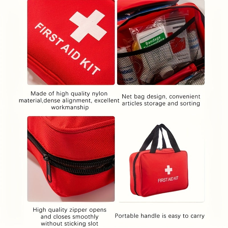 Portable First Aid and Emergency Survival Kit