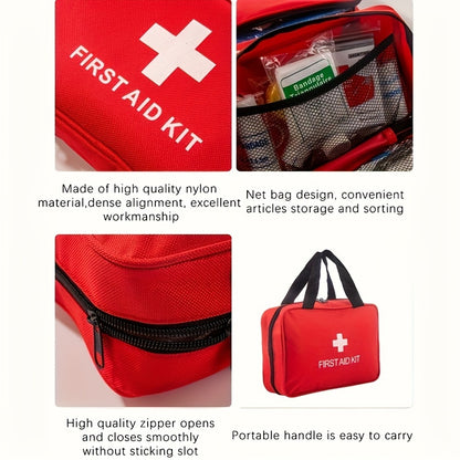 Portable First Aid and Emergency Survival Kit