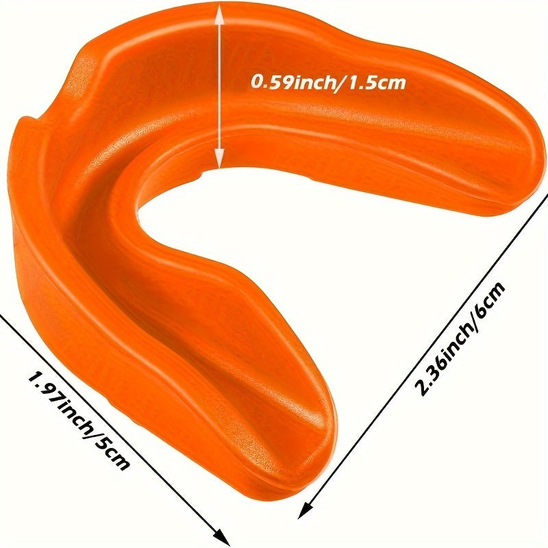 10-Pack Silicone Sports Mouth Guards for Contact Sports
