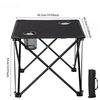 Portable Folding Table and Chair Set – Outdoor Camping &amp; Leisure