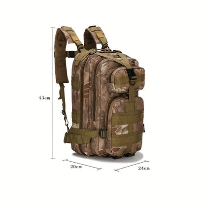 Men’s 25L Multifunctional Tactical Backpack