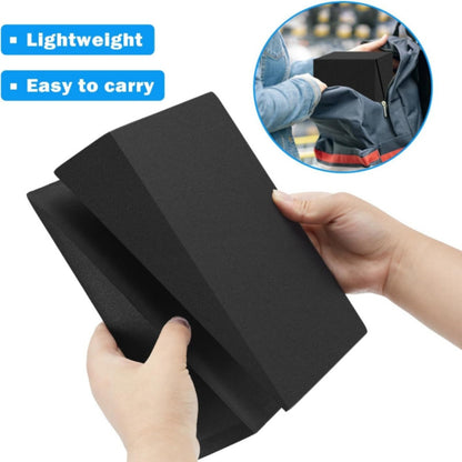 2-Piece Adjustable Squat &amp; Calf Extension Boards – Stable Support for Training