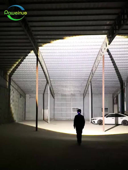 Ultra-Bright LED Headlamp – USB Rechargeable, 3000 Lumens, 800m Beam, Adjustable Zoom for Fishing, Hunting, and Outdoor Adventures