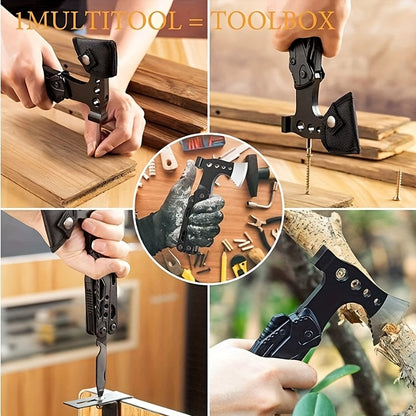 15-in-1 Stainless Steel Camping Multitool – Ultimate Outdoor Adventure Gear