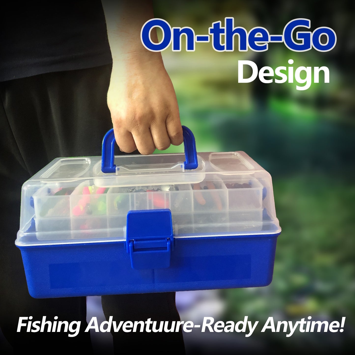 Mixed Color Fishing Accessories Kit – Lures & Tools for Saltwater & Freshwater