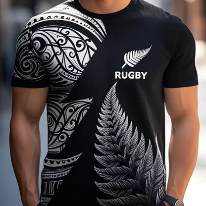 Men’s Graphic Rugby T-Shirt