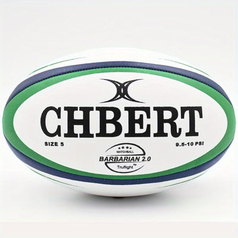 Durable PU Rugby Ball – Non-Slip 5-Peel Design for Training and Matches
