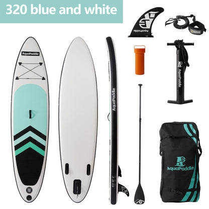 All-Purpose White PVC Paddle Board – Lightweight & Durable