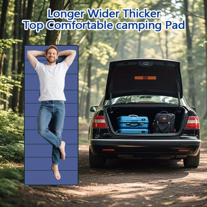 Extra-Wide Thick Foam Camping Mat – Lightweight &amp; Foldable