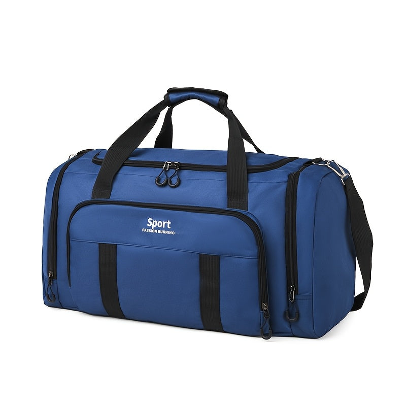 Sports Handheld Fitness Bag with Shoe Compartment – Large Capacity Travel &amp; Gym Bag