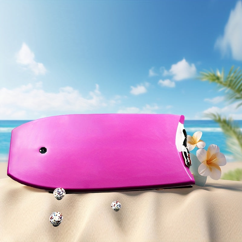 Premium Red Full-Size Body Board – Durable PVC Surfing Board for All Ages