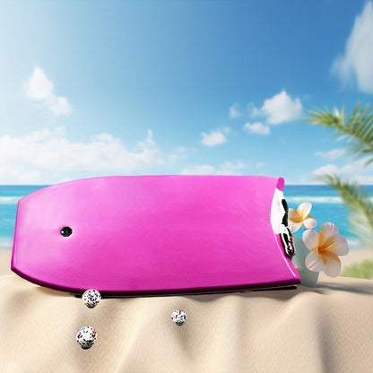 Premium Red Full-Size Body Board – Durable PVC Surfing Board for All Ages