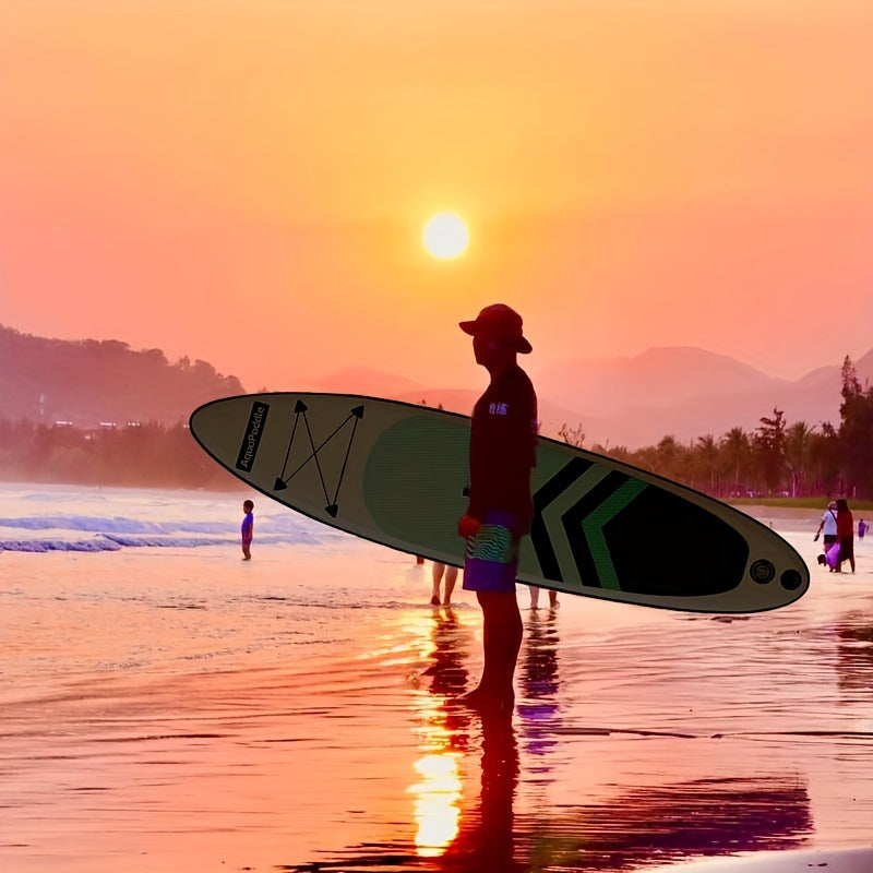 All-Purpose White PVC Paddle Board – Lightweight & Durable