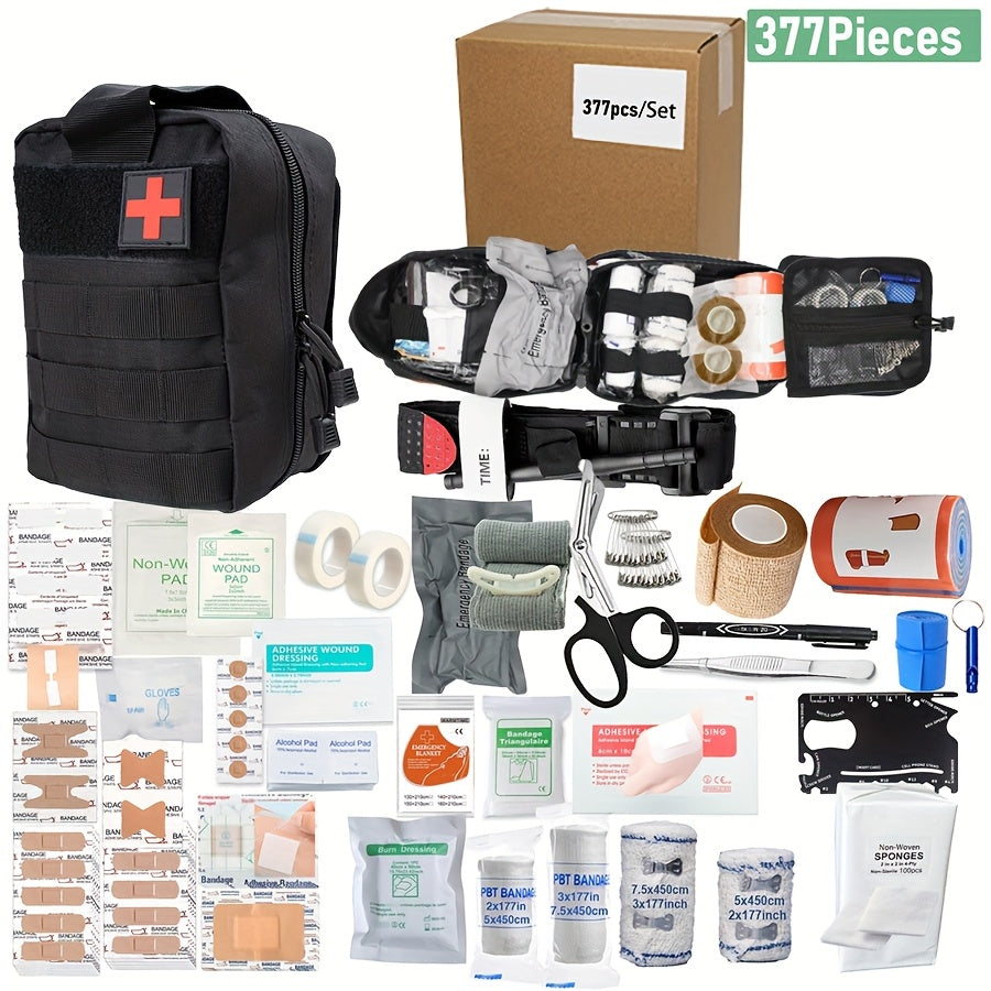377/157 Molle Survival Packs – Outdoor and Travel First Aid Kit