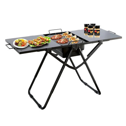 Folding Portable Barbecue Table