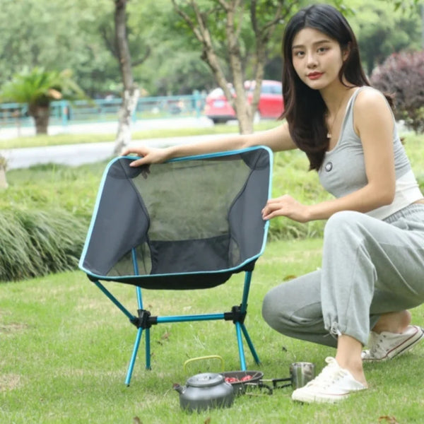 Portable Aluminium Folding Chair – Strong, Lightweight and Easy to Carry