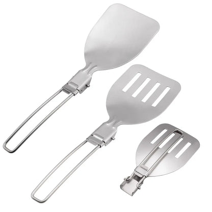 Camping Folding Cooking Tool Set – Stainless Steel